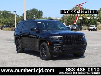 2025 Diamond Black Crystal Pearlcoat Jeep Grand Cherokee L Limited Automatic RWD SUV 4 Door G 3.6L V6 Cylinder Engine3.6