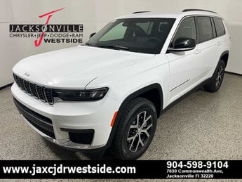 2025 Bright White Clearcoat Jeep Grand Cherokee L Limited RWD G 3.6L V6 Cylinder Engine3.6 4 Door