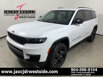 2025 Bright White Clearcoat Jeep Grand Cherokee L Limited G 3.6L V6 Cylinder Engine3.6 4 Door Automatic RWD SUV
