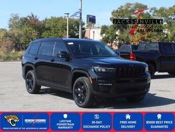 2025 Diamond Black Crystal Pearlcoat Jeep Grand Cherokee L Limited 4X4 G 3.6L V6 Cylinder Engine3.6 Automatic