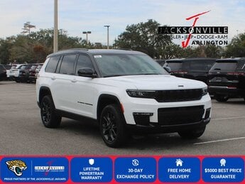 2025 Bright White Clearcoat Jeep Grand Cherokee L Limited G 3.6L V6 Cylinder Engine3.6 4 Door SUV