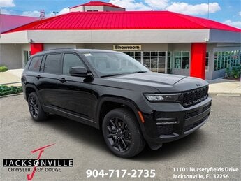 2025 Diamond Black Crystal Pearlcoat Jeep Grand Cherokee L Limited 4 Door Automatic 4X4