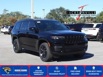 2025 Diamond Black Crystal Pearlcoat Jeep Grand Cherokee L Limited 4 Door SUV G 3.6L V6 Cylinder Engine3.6 Automatic
