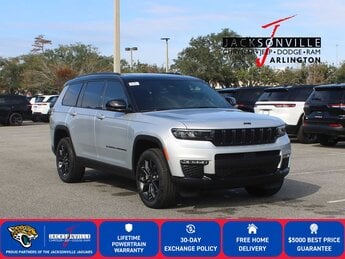 2025 Silver Zynith Jeep Grand Cherokee L Limited Automatic 4 Door SUV G 3.6L V6 Cylinder Engine3.6