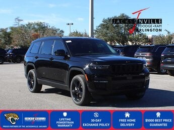 2025 Diamond Black Crystal Pearlcoat Jeep Grand Cherokee L Limited 4X4 4 Door G 3.6L V6 Cylinder Engine3.6 Automatic