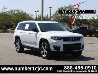 2021 Bright White Clearcoat Jeep Grand Cherokee L Limited Automatic 4 Door G 3.6L V6 Cylinder Engine3.6