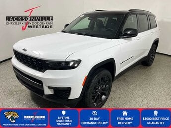 2025 Bright White Clearcoat Jeep Grand Cherokee L Limited Automatic G 3.6L V6 Cylinder Engine3.6 4 Door
