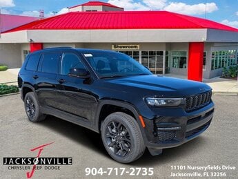 2025 Diamond Black Crystal Pearlcoat Jeep Grand Cherokee L Limited SUV 4X4 Automatic