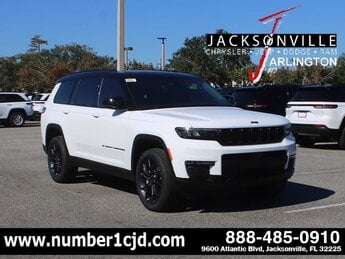 2025 Bright White Clearcoat Jeep Grand Cherokee L Limited G 3.6L V6 Cylinder Engine3.6 Automatic SUV 4 Door