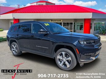 2024 Midnight Sky Jeep Grand Cherokee L Limited 4 Door 3.6L V6 24V VVT Engine Automatic 4X4 SUV