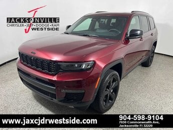 2025 Velvet Red Pearlcoat Jeep Grand Cherokee L Limited Automatic 4X4 G 3.6L V6 Cylinder Engine3.6 4 Door