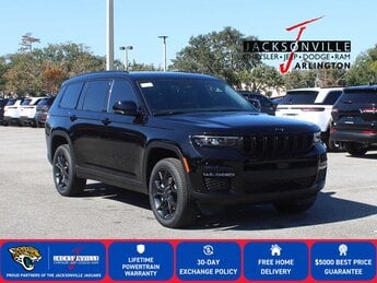 2025 Diamond Black Crystal Pearlcoat Jeep Grand Cherokee L Limited 4 Door 4X4 SUV