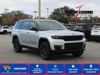 2025 Silver Zynith Jeep Grand Cherokee L Limited SUV 4X4 G 3.6L V6 Cylinder Engine3.6 Automatic 4 Door