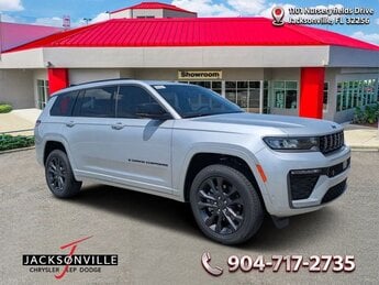 2026 Silver Zynith Jeep Grand Cherokee L Limited Reserve 4 Door Automatic 4X4 2.0L Hurricane 4 Turbo with ESS Engine SUV