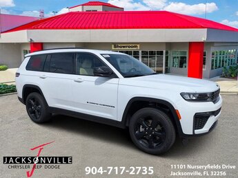 2026 Bright White Clearcoat Jeep Grand Cherokee L Limited SUV 4 Door 2.0L Hurricane 4 Turbo with ESS Engine Automatic