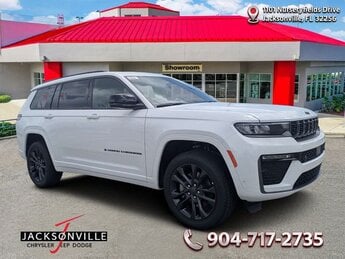 2026 Bright White Clearcoat Jeep Grand Cherokee L Limited Reserve Automatic 4 Door 4X4 SUV 2.0L Hurricane 4 Turbo with ESS Engine