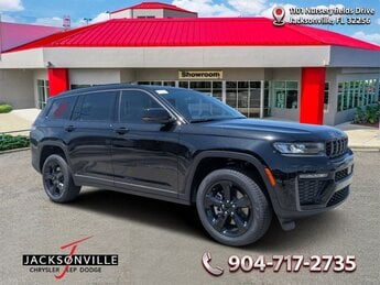 2026 Diamond Black Crystal Pearlcoat Jeep Grand Cherokee L Limited 4 Door Automatic 4X4 2.0L Hurricane 4 Turbo with ESS Engine SUV