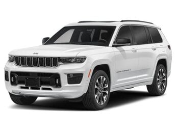 2025 Bright White Clearcoat Jeep Grand Cherokee L Overland SUV 4X4 4 Door Automatic 3.6L V6 24V VVT Engine