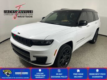 2025 Bright White Clearcoat Jeep Grand Cherokee L Summit Reserve G 3.6L V6 Cylinder Engine3.6 4 Door SUV Automatic