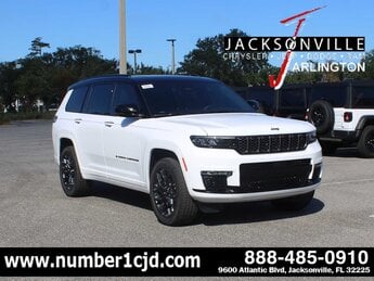 2025 Bright White Clearcoat Jeep Grand Cherokee L Summit Reserve Automatic SUV 4X4 4 Door G 3.6L V6 Cylinder Engine3.6