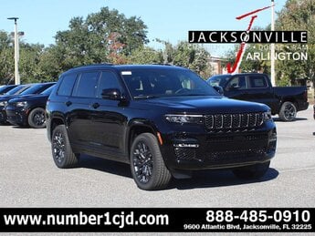 2025 Diamond Black Crystal Pearlcoat Jeep Grand Cherokee L Summit Reserve SUV 4 Door G 3.6L V6 Cylinder Engine3.6 4X4 Automatic