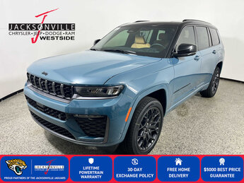 2026 Steel Blue Jeep Grand Cherokee L Summit 4X4 SUV 4 Door
