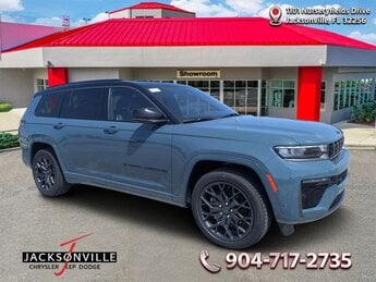 2026 Steel Blue Jeep Grand Cherokee L Summit 4X4 4 Door Automatic SUV