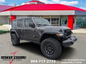 2026 Jeep Wrangler Willys 4 Door 4X4 SUV 3.6L V6 24V VVT Engine Automatic