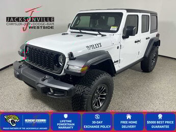 2026 Jeep Wrangler Willys 4 Door Automatic SUV 4X4 G 3.6L V6 Cylinder Engine3.6