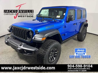 2026 Hydro Blue Pearlcoat Jeep Wrangler Willys G 3.6L V6 Cylinder Engine3.6 4X4 Automatic 4 Door SUV