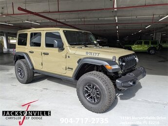 2026 41 Jeep Wrangler Willys 4 Door Automatic 4X4 SUV 3.6L V6 24V VVT Engine