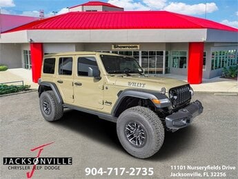 2026 41 Jeep Wrangler Willys 4 Door Automatic 3.6L V6 24V VVT Engine