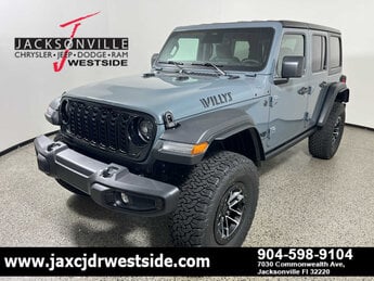 2025 Anvil Clearcoat Jeep Wrangler Willys 4 Door Automatic SUV