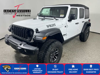 2026 Bright White Clearcoat Jeep Wrangler Willys 4X4 G 2.0L 4 Cylinder Engine2.0 Automatic
