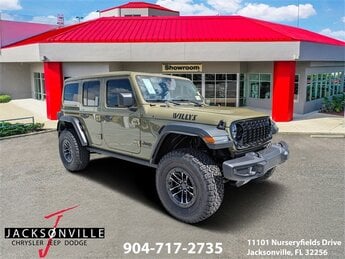 2025 Jeep Wrangler Willys 2.0L I4 DOHC Engine Automatic 4 Door SUV