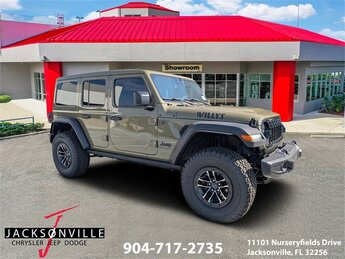 2025 Jeep Wrangler Willys 4X4 4 Door SUV 2.0L I4 DOHC Engine Automatic