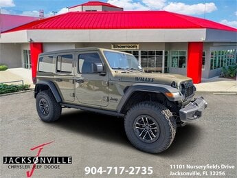 2025 Jeep Wrangler Willys 4X4 4 Door SUV 2.0L I4 DOHC Engine Automatic