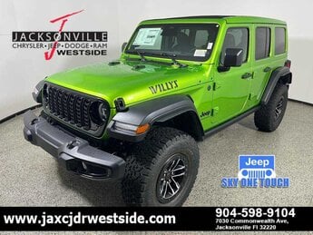 2025 Jeep Wrangler Willys 4 Door G 2.0L 4 Cylinder Engine2.0 4X4 SUV Automatic