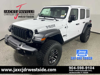 2026 Bright White Clearcoat Jeep Wrangler Willys SUV 4X4 Automatic 4 Door G 2.0L 4 Cylinder Engine2.0