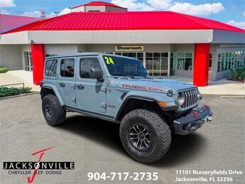 2024 Anvil Clear Coat Jeep Wrangler Rubicon X 3.6L V6 24V VVT Engine SUV 4 Door 4X4