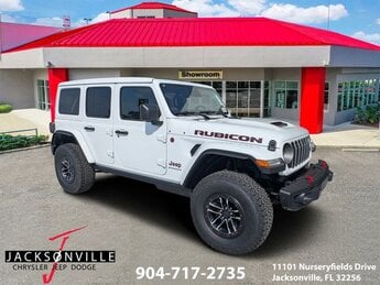 2026 Bright White Clearcoat Jeep Wrangler Rubicon X 4 Door 4X4 3.6L V6 24V VVT Engine Automatic SUV