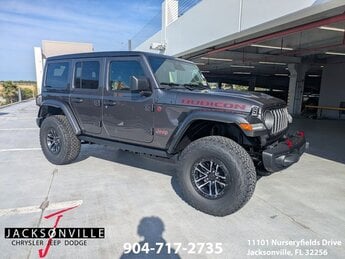 2026 Granite Crystal Metallic Clearcoat Jeep Wrangler Rubicon X Automatic SUV 4X4 4 Door 3.6L V6 24V VVT Engine