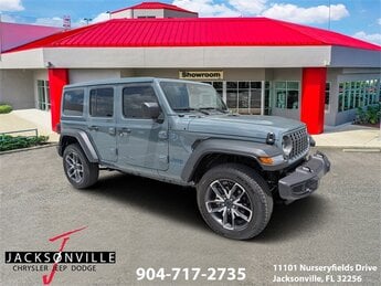 2025 Anvil Clear Coat Jeep Wrangler Sport S 4 Door 4X4 Automatic SUV 2.0L I4 DOHC Engine