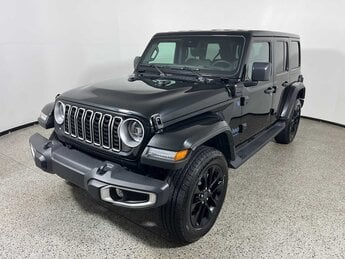2025 Black Clearcoat Jeep Wrangler 4xe Sahara 4 Door SUV Automatic 4X4