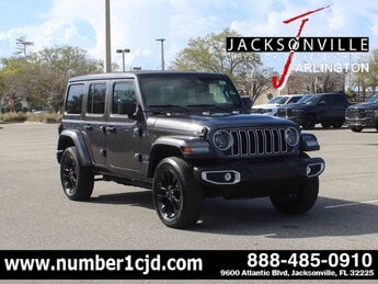 2025 Granite Crystal Metallic Clearcoat Jeep Wrangler 4xe Sahara 4X4 4 Door Automatic SUV H 2.0L 4 Cylinder Engine2.0