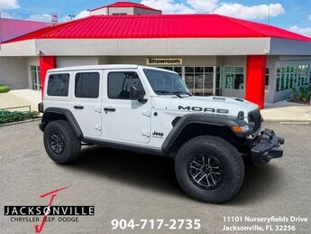 2026 Bright White Clearcoat Jeep Wrangler Moab 392 SRT HEMI 6.4L V8 MDS Engine 4 Door Automatic
