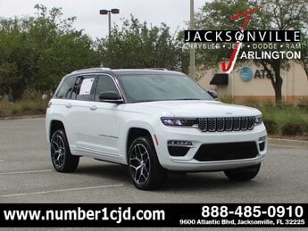 2023 Bright White Clearcoat Jeep Grand Cherokee Summit Reserve 4xe Automatic 4 Door 4X4
