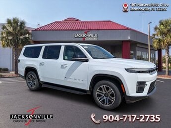 2026 Bright White Clearcoat Jeep Grand Wagoneer L SUV 3.0L I6 Engine 4 Door RWD Automatic