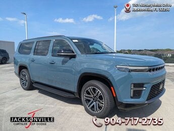2026 Steel Blue Jeep Grand Wagoneer L SUV Automatic 3.0L I6 Engine RWD