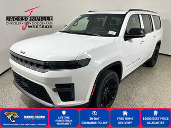 2026 Bright White Clearcoat Jeep Grand Wagoneer L Limited Reserve SUV 4 Door Automatic 4X4 G 3.0L Straight 6 Cylinder Engine3.0
